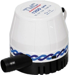 Помпа осушительная 24В 1250GPH (79 л/мин) TMC (10501_24, 10017137)